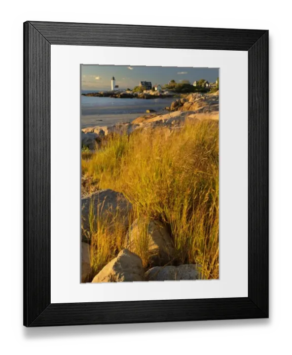 Framed Print : Annisquam Lighthouse at sunset, Wigwam Point, Ipswitch Bay, near Gloucester, Massachusetts Framed Print : Annisquam Lighthouse at sunset, Wigwam Point, Ipswitch Bay, near Gloucester, Massachusetts