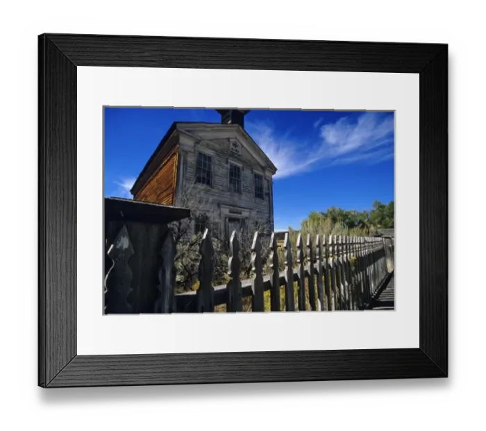 Framed Print : Mason Lodge at Bannack State Park in Montana Framed Print : Mason Lodge at Bannack State Park in Montana