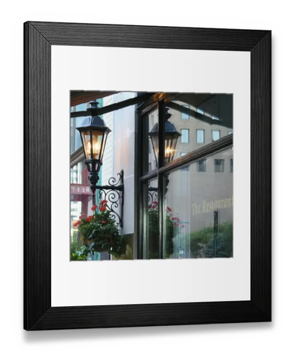 Framed Print : USA, Indiana, Indianapolis. Vignette of architectural detail downtown