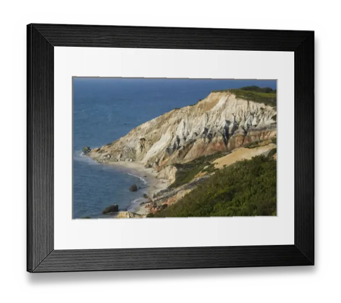 Framed Print : USA, MASSACHUSETTS, Marthas Vineyard: Aquinnah / Gay Head, Gay Head Cliffs Framed Print : USA, MASSACHUSETTS, Marthas Vineyard: Aquinnah / Gay Head, Gay Head Cliffs