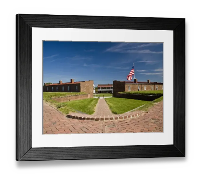 Framed Print : USA, MD, Baltimore. The large 15-star flag flies proudly over Fort McHenry Framed Print : USA, MD, Baltimore. The large 15-star flag flies proudly over Fort McHenry