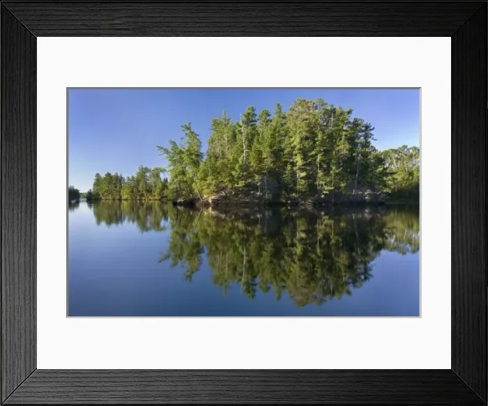 Framed Print : Reflections in the Namakan Narrows, Namakan Lake, Voyageurs National Park, Minnesota, USA Framed Print : Reflections in the Namakan Narrows, Namakan Lake, Voyageurs National Park, Minnesota, USA