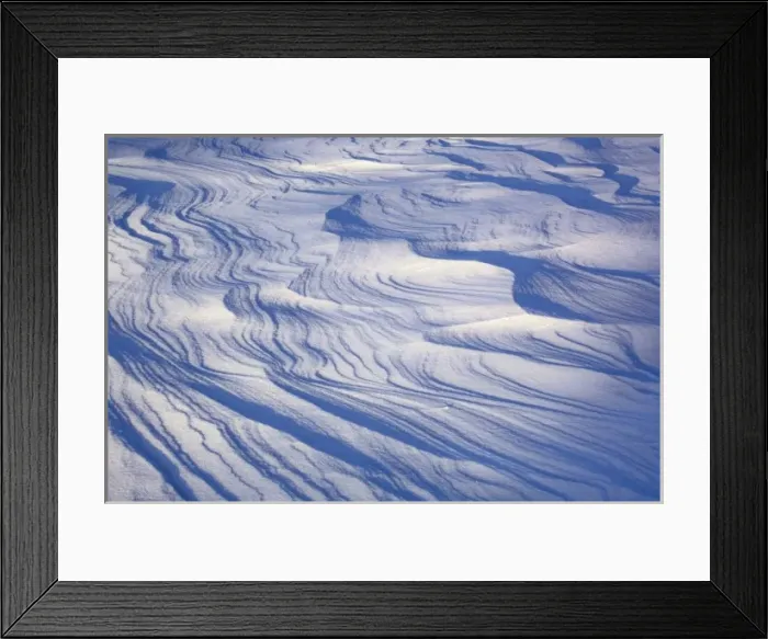 Framed Print : Snow drift patterns at sunrise near Little Martin Island, Lake Kabetogama, Voyageurs National Park Framed Print : Snow drift patterns at sunrise near Little Martin Island, Lake Kabetogama, Voyageurs National Park