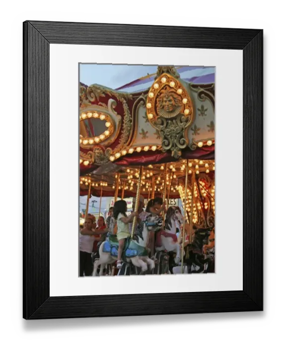 Framed Print : Indianapolis, Indiana, Indiana State Fair