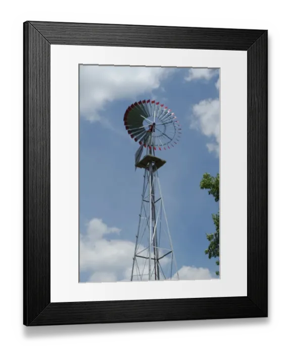 Framed Print : Michigan windmill Framed Print : Michigan windmill