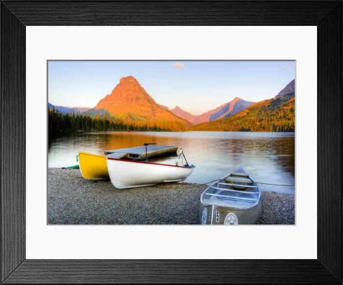 Framed Print : USA, Montana, Glacier National Park, Two Medicine Lake and Sinopah Mountain Framed Print : USA, Montana, Glacier National Park, Two Medicine Lake and Sinopah Mountain