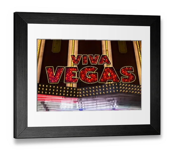 Framed Print : USA, Nevada, Las Vegas, Downtown, Fremont Street Experience, Viva Vegas neon sign Framed Print : USA, Nevada, Las Vegas, Downtown, Fremont Street Experience, Viva Vegas neon sign