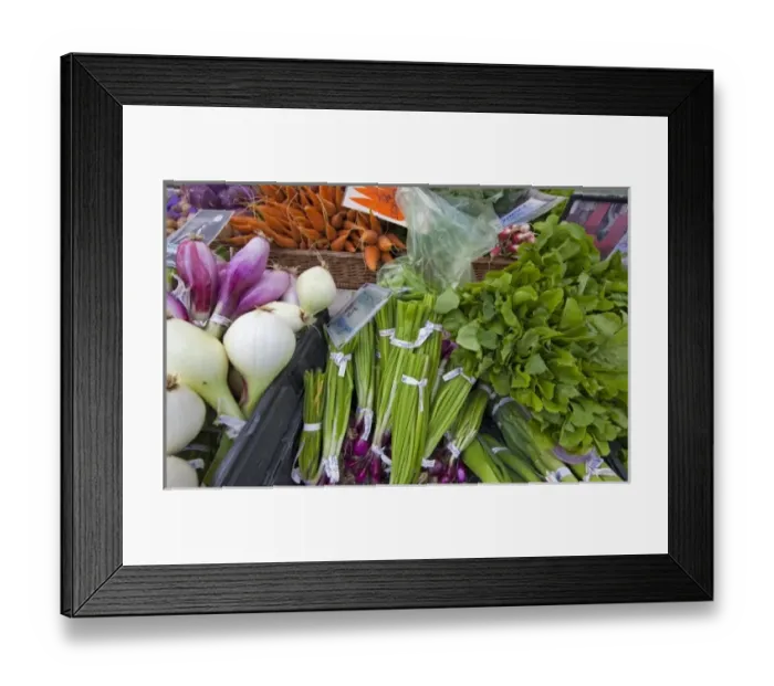 Framed Print : Fresh produce at the Farmers Market in Whitefish, Montana Framed Print : Fresh produce at the Farmers Market in Whitefish, Montana
