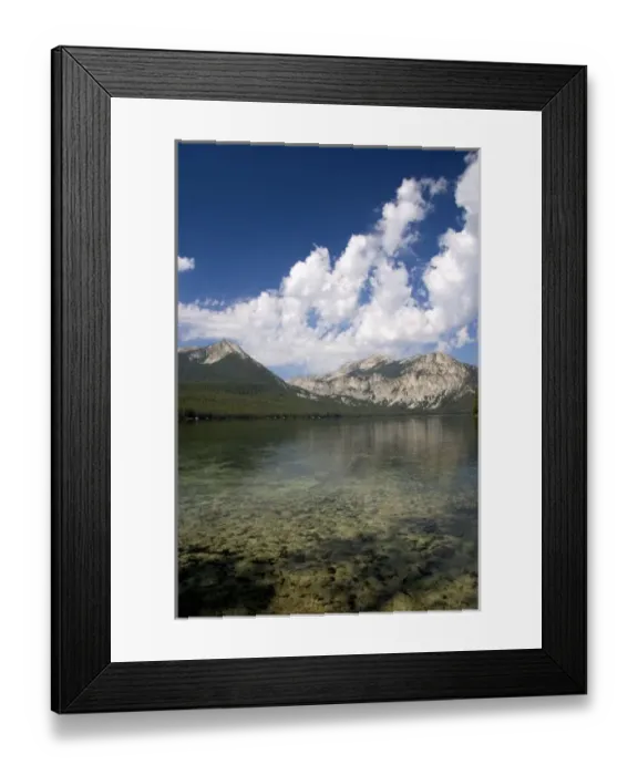 Framed Print : Petit Lake and Sawtooth Mountain Range in the Sawtooth National Recreation Area of Idaho Framed Print : Petit Lake and Sawtooth Mountain Range in the Sawtooth National Recreation Area of Idaho