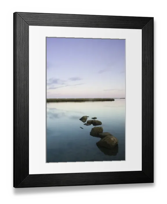 Framed Print : USA, MASSACHUSETTS, Cape Cod: Eastham, Cape Cod National Seashore, Salt Pond Bay / Dusk Framed Print : USA, MASSACHUSETTS, Cape Cod: Eastham, Cape Cod National Seashore, Salt Pond Bay / Dusk