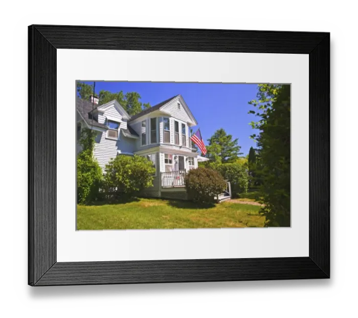 Framed Print : USA, North America, Maine