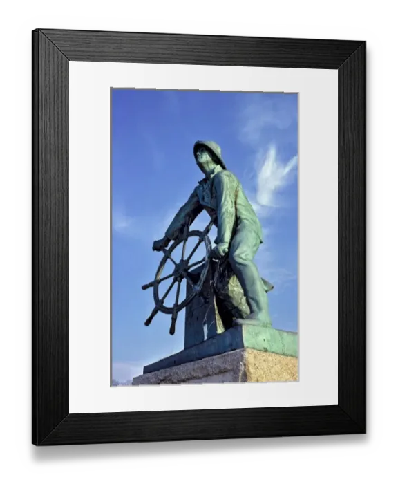 Framed Print : USA, Massachusetts, Gloucester. This Gloucester, Massachusetts, Fisherman Monument Framed Print : USA, Massachusetts, Gloucester. This Gloucester, Massachusetts, Fisherman Monument