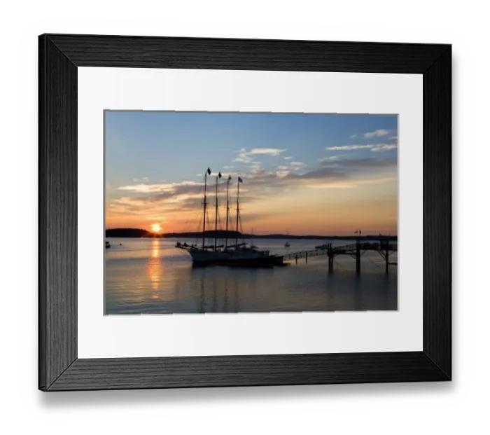 Framed Print : USA, North America, Maine