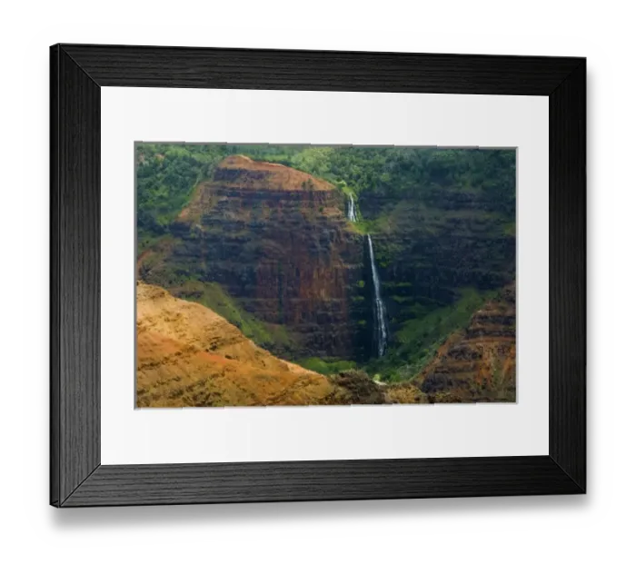 Framed Print : Waimea Canyon, Kauaii, Hawaii Framed Print : Waimea Canyon, Kauaii, Hawaii