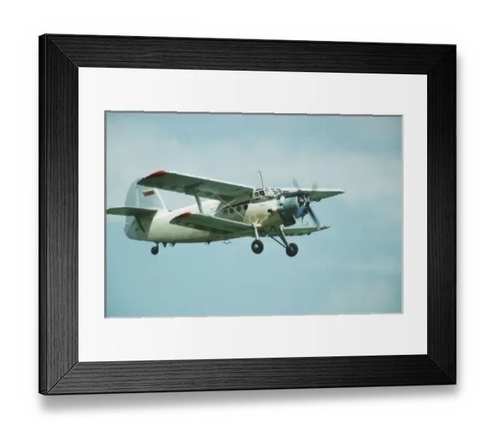 Framed Print : Russian Antinov AN-2, the largest single engine biplane ever built