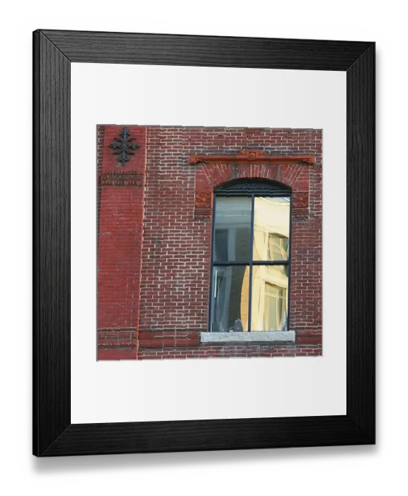 Framed Print : USA, Indiana, Indianapolis. Vignette of architectural detail downtown