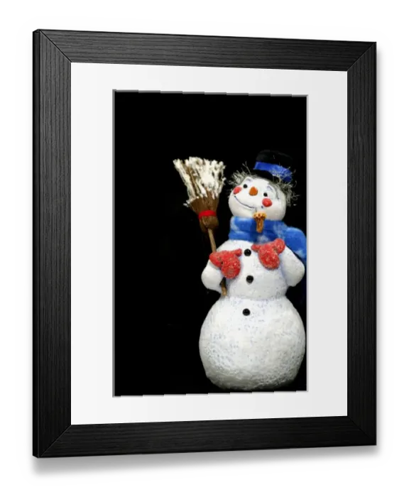 Framed Print : Holiday Still Life, Simpich Caracter Doll Burr Tholomew the Snowman. Property Released Framed Print : Holiday Still Life, Simpich Caracter Doll Burr Tholomew the Snowman. Property Released