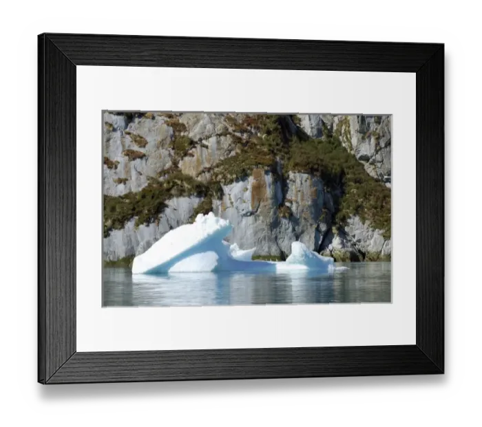 Framed Print : Icebergs of Godthabs Fjord, Nuuk, Greenland Framed Print : Icebergs of Godthabs Fjord, Nuuk, Greenland
