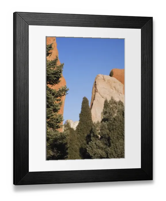 Framed Print : Rock formation, Garden of The Gods National Landmark, Colorado Springs, Colorado, USA Framed Print : Rock formation, Garden of The Gods National Landmark, Colorado Springs, Colorado, USA