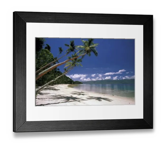 Framed Print : Oceania, Fiji. Island