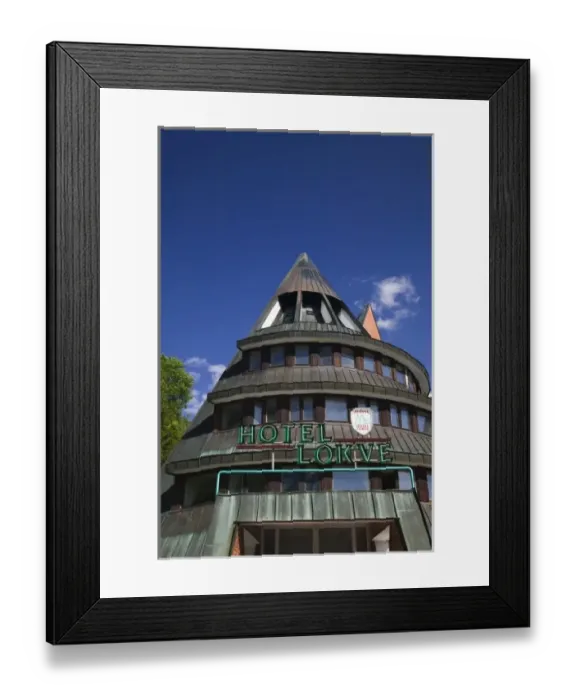 Framed Print : Montenegro-Rozaje (Area): Alpine Hotel Lokve / Exterior Framed Print : Montenegro-Rozaje (Area): Alpine Hotel Lokve / Exterior