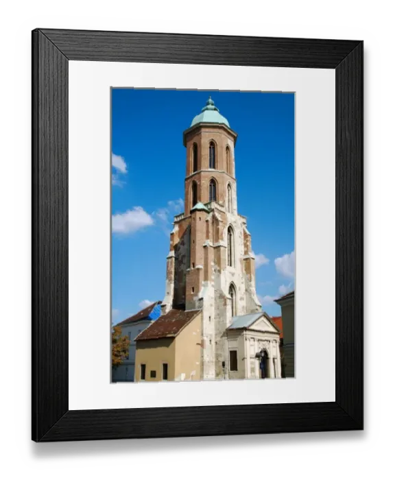 Framed Print : Hungary, Budapest. Church restored after the damage sustained during World War II Framed Print : Hungary, Budapest. Church restored after the damage sustained during World War II