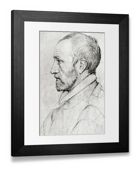 Framed Print : Dorat, Jean (Limoges, 1508-Paris, 1588). French poet and humanist His real name was Dinemandi