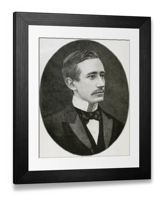 Framed Print : MARCONI, Guglielmo (1874-1937). Italian physicist. Nobel Prize in Physics in 1909