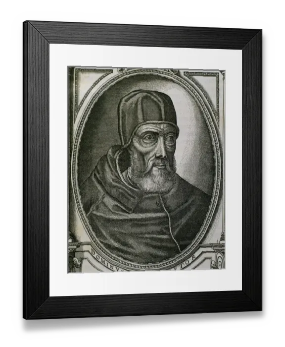 Framed Print : Paul IV (Capriglia, 1476-Rome, 1559). Italian pope (1555-1559), whose name was Giovanni