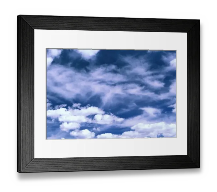 Framed Print : Cumulus cloud pattern