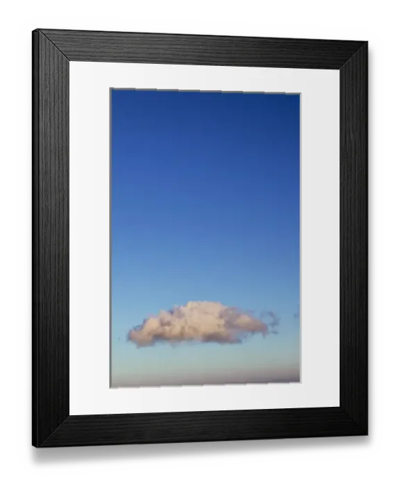 Framed Print : Cloud at sunset
