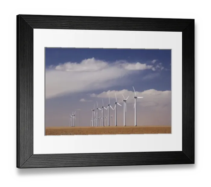 Framed Print : Electric Windmill, Wind power plant, Two Buttes, Colorado, USA Framed Print : Electric Windmill, Wind power plant, Two Buttes, Colorado, USA
