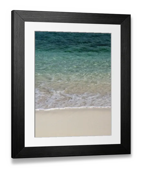 Framed Print : Tropical white sand beach Framed Print : Tropical white sand beach