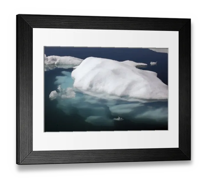 Framed Print : Icebergs of Godthabs Fjord, Nuuk, Greenland Framed Print : Icebergs of Godthabs Fjord, Nuuk, Greenland