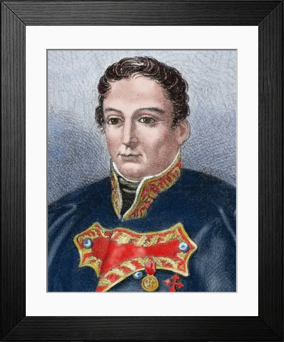 Framed Print : Alvarez de Castro, Mariano (1749-1810). Spanish military officer, and the military Framed Print : Alvarez de Castro, Mariano (1749-1810). Spanish military officer, and the military