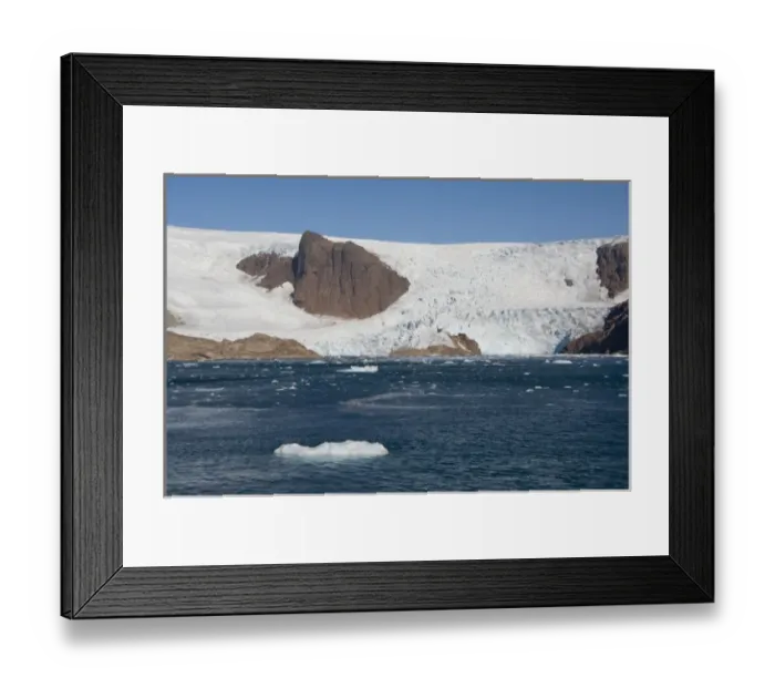 Framed Print : Greenland, Prince Christian Sound (aka Prins Christian Sund), receding glacier Framed Print : Greenland, Prince Christian Sound (aka Prins Christian Sund), receding glacier