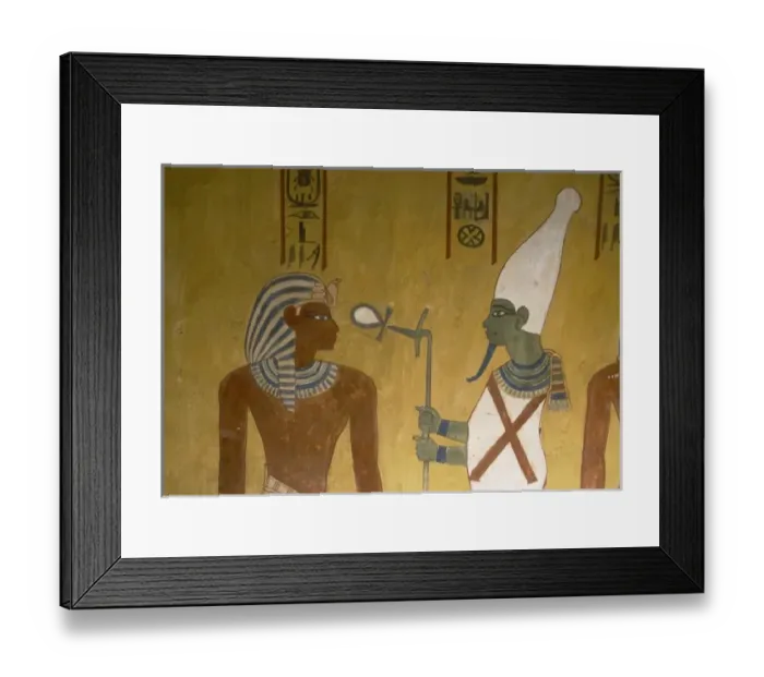Framed Print : Egypt. Tomb of Menjeperura or Thutmose IV. Eighth pharaoh of 18th Dynasty. New Kingdom Framed Print : Egypt. Tomb of Menjeperura or Thutmose IV. Eighth pharaoh of 18th Dynasty. New Kingdom