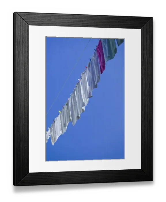 Framed Print : Montenegro, Kotor. Old Town Laundry