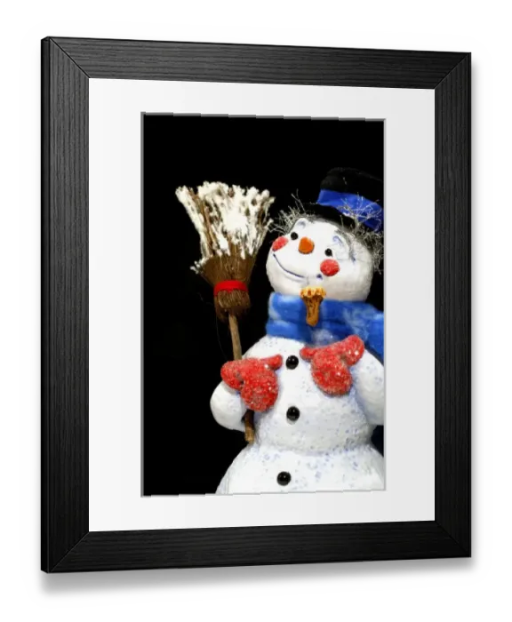 Framed Print : Holiday Still Life, Simpich Caracter Doll Burr Tholomew the Snowman. Property Released Framed Print : Holiday Still Life, Simpich Caracter Doll Burr Tholomew the Snowman. Property Released