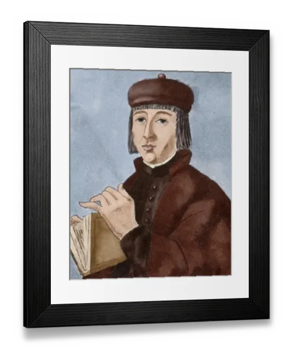 Framed Print : Juan Ruiz (ca. 1283-ca. 1350), known as the Archpriest of Hita (Arcipreste de Hita) Framed Print : Juan Ruiz (ca. 1283-ca. 1350), known as the Archpriest of Hita (Arcipreste de Hita)