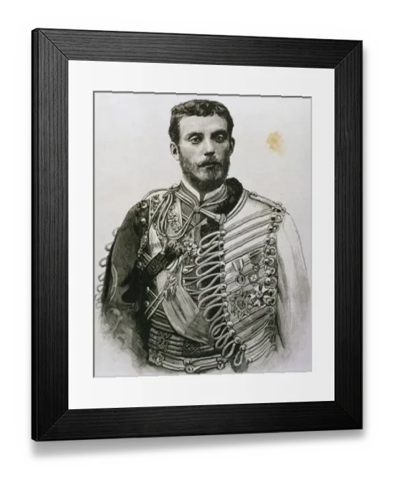 Framed Print : Antoine Marie Philippe Louis d Orleans, Duke de Montpensier (1824-1890). Prince
