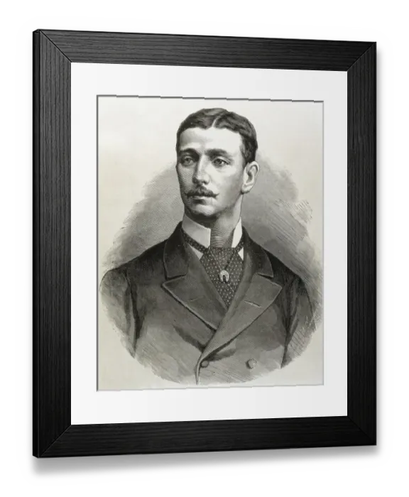Framed Print : Bonaparte, Eugene Louis Napoleon (1856-1879). French Prince. Son of Napoleon III
