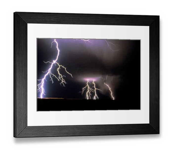 Framed Print : Lightning Framed Print : Lightning