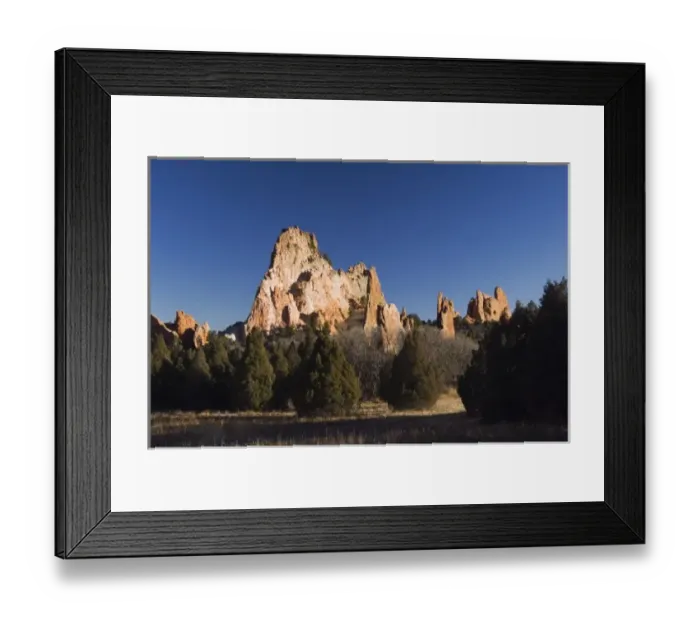 Framed Print : Rock formation, Garden of The Gods National Landmark, Colorado Springs, Colorado, USA Framed Print : Rock formation, Garden of The Gods National Landmark, Colorado Springs, Colorado, USA