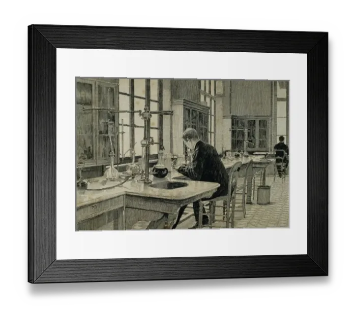 Framed Print : Engraving of Louis Pasteur French chemist and bacteriologist Framed Print : Engraving of Louis Pasteur French chemist and bacteriologist