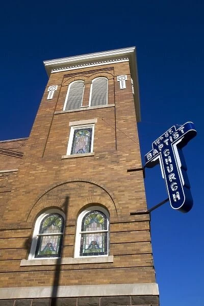 The 16th Street Baptist Church located in Birmingham, Alabama, USA