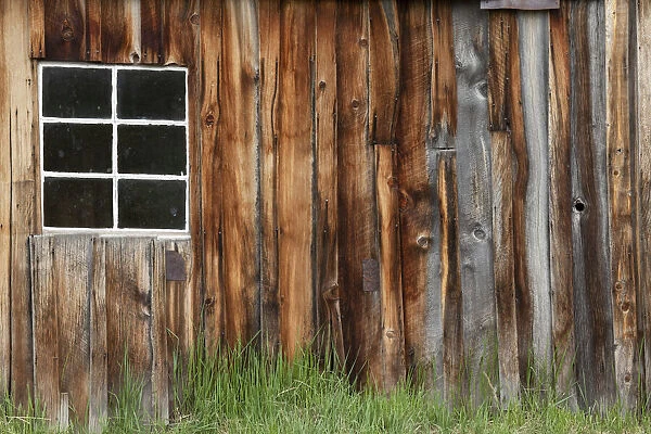 Abandoned wooden building, Bodie State Historic Park, California