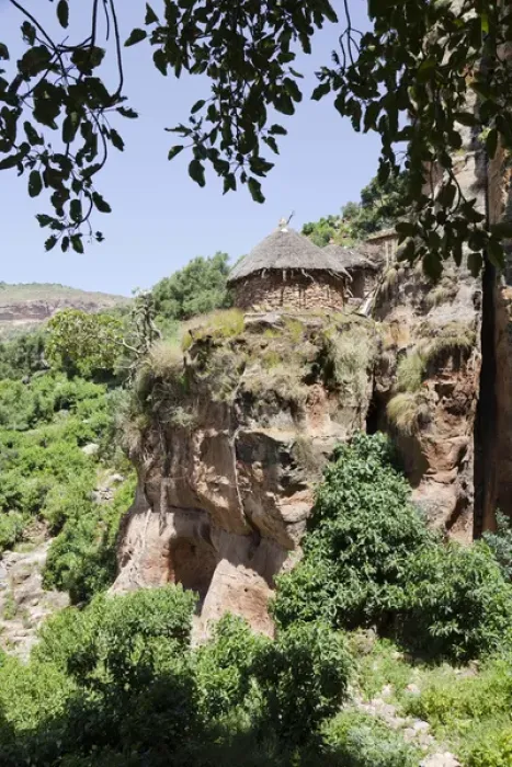 Framed Print : Abbi Johanni rock-hewn church in Tigray, Ethiopia