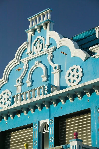 ABC Islands - ARUBA - Oranjestad: Dutch Architecture along Havenstraat  /  Downtown