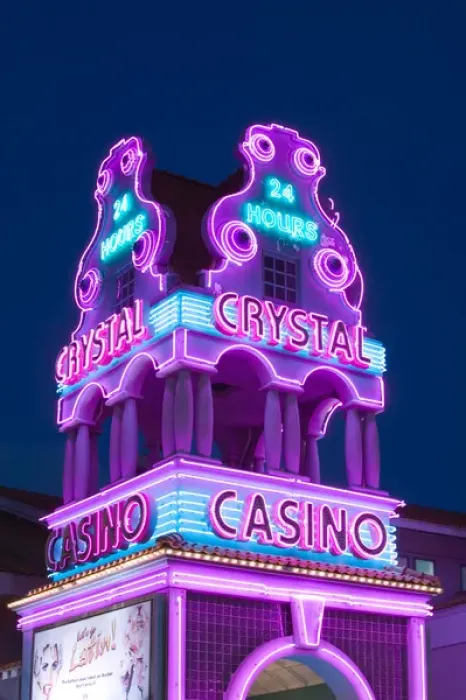 Framed Print : ABC Islands - ARUBA - Oranjestad: Sign for the Crystal Casino on LG Smith Boulevard Framed Print : ABC Islands - ARUBA - Oranjestad: Sign for the Crystal Casino on LG Smith Boulevard